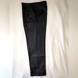 Men's Wool Slacks 34 x 32 Dark Gray